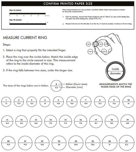 gucci rinf|gucci ring size chart.